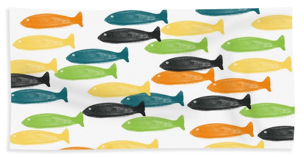Colorful Fish Beach Towel