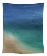 Cancun Coast- Art By Linda Woods Tapestry